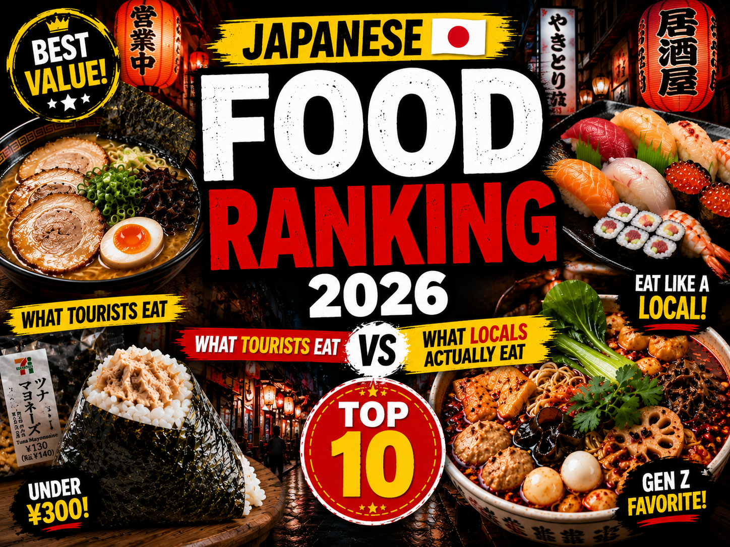 Japanese Food Ranking 2026: Best Dishes Ranked by Value & Authenticity
