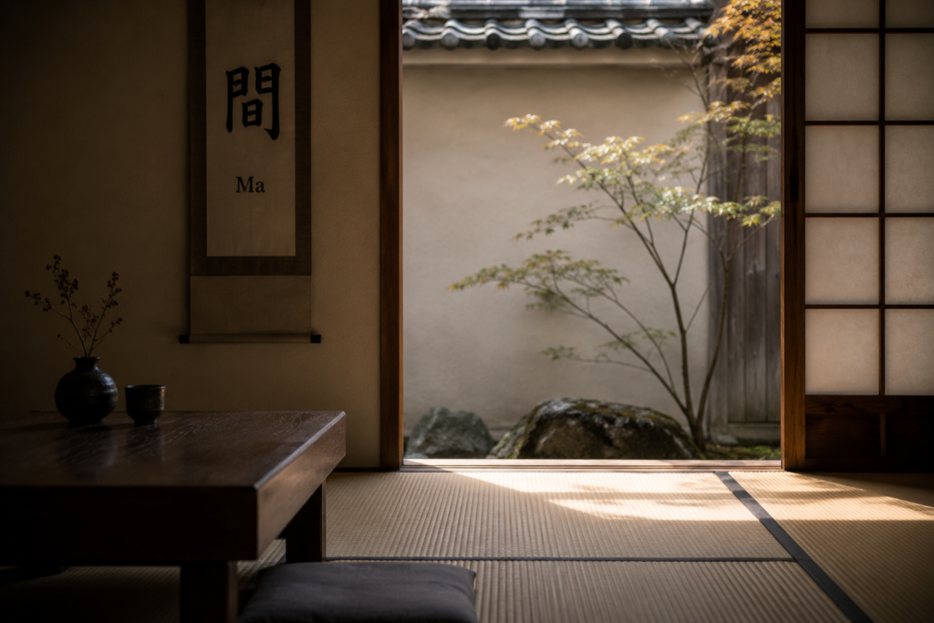 Discover the Japanese concept of Ma (間) — the meaningful empty space that gives life, beauty, and balance to everything from architecture and art to conversation and daily living.